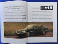 Lade das Bild in den Galerie-Viewer, Mercedes-Benz Programm 1996 E-Klasse G-Klasse SL - Prospekt Brochure 05.1995
