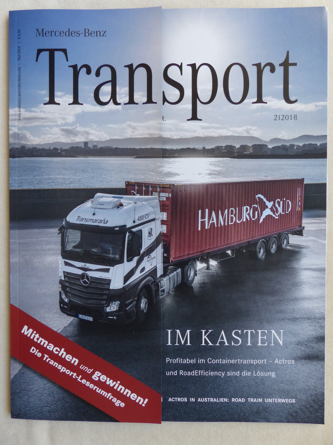 Mercedes Transport Magazin 2/2018 - LKW Actros Excalibur Atego Trucks L 2624