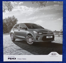 Lade das Bild in den Galerie-Viewer, Kia Rio - Preisliste MJ 2017 - Prospekt Brochure 01.2017

