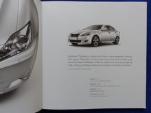 Lade das Bild in den Galerie-Viewer, Lexus IS 250 220d IS F MJ 2010 - Prospekt Brochure + Preisliste 06.2009
