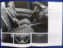Lade das Bild in den Galerie-Viewer, VW Golf GTI Edition 30 MJ 2007 - Prospekt Brochure + Preisliste 11.2006
