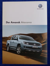Lade das Bild in den Galerie-Viewer, VW Amarok Atacama Sondermodell MJ 2016 - Prospekt Brochure 07.2015
