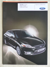 Lade das Bild in den Galerie-Viewer, Ford Mondeo Black Magic Editionsmodell MJ 2010 - Prospekt Brochure 09.2009
