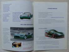 Lade das Bild in den Galerie-Viewer, Audax Kit Car Roadster mit BMW V8 Motor - Prospekt Brochure 1997 Frankreich
