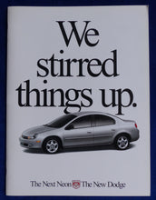Lade das Bild in den Galerie-Viewer, Dodge 2000 Neon - US-Prospekt Brochure 12.1998 USA
