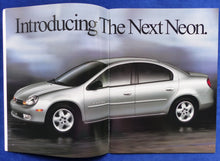 Lade das Bild in den Galerie-Viewer, Dodge 2000 Neon - US-Prospekt Brochure 12.1998 USA
