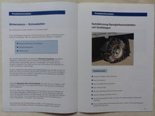 Lade das Bild in den Galerie-Viewer, Mercedes-Benz Schneeketten LKW Nutzfahrzeuge - Prospekt Brochure 2000
