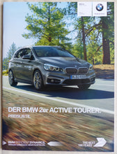 Lade das Bild in den Galerie-Viewer, BMW 2er Active Tourer Typ F45 - Preisliste MJ 2017 - Prospekt Brochure 07.2016
