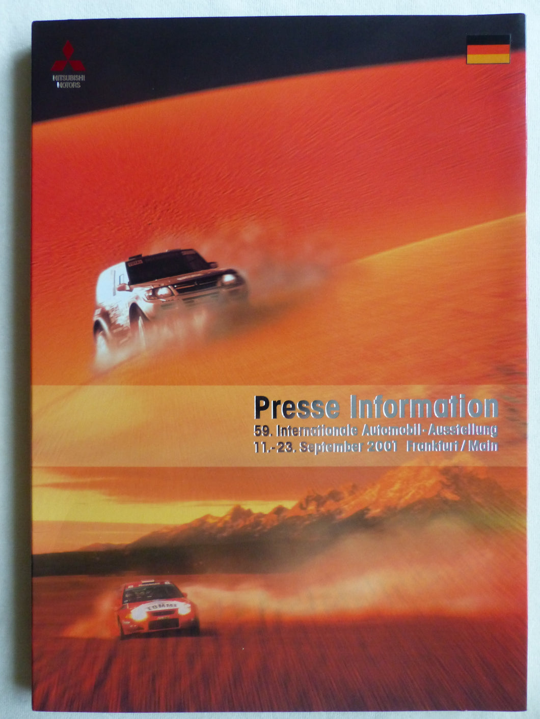 Mitsubishi Pajero L200 Carisma 2002 - Pressemappe CD-Rom press-kit IAA 09.2001