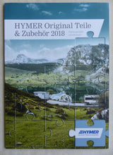 Lade das Bild in den Galerie-Viewer, Hymer Reisemobil &amp; Caravan Original Zubehör 2018 - Prospekt Brochure 08.2017
