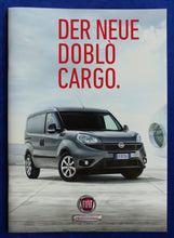 Lade das Bild in den Galerie-Viewer, Fiat Doblo Cargo Kastenwagen Kombi Work Up MJ 2015 - Prospekt Brochure 02.2015
