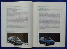 Lade das Bild in den Galerie-Viewer, Peugeot 106 XN XT XSI MJ 1993 - Prospekt Brochure 07.1992
