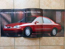 Lade das Bild in den Galerie-Viewer, Mercury 1996 Sable LS GS - US-Prospekt Brochure 07.1995 Großformat USA
