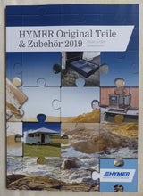 Lade das Bild in den Galerie-Viewer, Hymer Reisemobil &amp; Caravan Original Zubehör 2019 - Prospekt Brochure 09.2018
