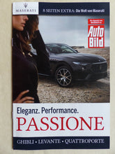 Lade das Bild in den Galerie-Viewer, Maserati Ghibli Levante Quattroporte - Spezial - Sonderdruck AutoBild 39/2018
