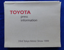 Lade das Bild in den Galerie-Viewer, Toyota Tokyo Motor Show 1999 - Pressemappe + CD-Rom press-kit 10.1999 englisch
