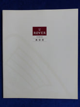 Lade das Bild in den Galerie-Viewer, Rover Serie 800 820i 827Si MJ 1993 - Prospekt Brochure 10.1992 Großformat
