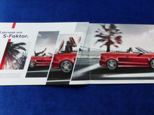 Lade das Bild in den Galerie-Viewer, Audi S3 Cabrio Cabriolet MJ 2015 - Preview Prospekt Brochure 03.2014
