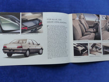 Lade das Bild in den Galerie-Viewer, Peugeot 405 GR GRD GRDT Limousine MJ 1994 - Prospekt Brochure 07.1993
