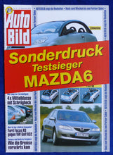 Lade das Bild in den Galerie-Viewer, Mazda 6 Ford Mondeo Renault Laguna - Test - Sonderdruck Auto Bild 37/2002
