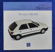 Lade das Bild in den Galerie-Viewer, Peugeot 306 XN MJ 1993 - Prospekt Brochure 01.1993 Großformat 27x27cm

