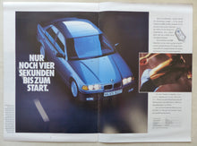 Lade das Bild in den Galerie-Viewer, BMW Turbodiesel 525 TDS 325 TD MJ 1992 - Prospekt Brochure 02.1991 Großformat
