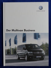 Lade das Bild in den Galerie-Viewer, VW Bus T5 Multivan Business MJ 2006 - Hardcover Prospekt Brochure 01.2006
