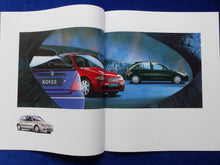 Lade das Bild in den Galerie-Viewer, Rover Serie 200 216Si 220 SD MJ 1998 - Prospekt Brochure 03.1998 Großformat
