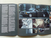 Lade das Bild in den Galerie-Viewer, BMW Ultimate driving machine 3er 5er 6er 7er - US-Prospekt Brochure 02.1985 USA
