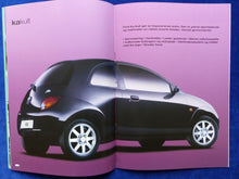 Lade das Bild in den Galerie-Viewer, Ford Ka Luxury Cabrio MJ 2002 - Prospekt Brochure 10.2001 Dänemark dänisch
