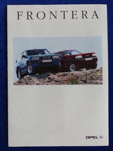 Lade das Bild in den Galerie-Viewer, Opel Frontera Sport - Prospekt Brochure 90er Ungarn ungarisch
