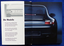 Lade das Bild in den Galerie-Viewer, Porsche 911 Carrera 4 Cabrio 996 MJ 2001 - Hardcover Prospekt Brochure 08.2000
