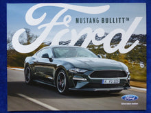 Lade das Bild in den Galerie-Viewer, Ford Mustang Bullitt MJ 2019 Limited Edition - Prospekt Brochure 10.2018
