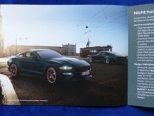 Lade das Bild in den Galerie-Viewer, Ford Mustang Bullitt MJ 2019 Limited Edition - Prospekt Brochure 10.2018
