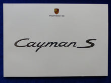 Lade das Bild in den Galerie-Viewer, Porsche Cayman S Typ 987c - Hochglanz Prospekt Brochure 03.2005
