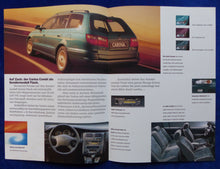 Lade das Bild in den Galerie-Viewer, Toyota Carina Combi Flash Sondermodell MJ 1997 - Prospekt Brochure 02.1997
