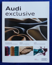 Lade das Bild in den Galerie-Viewer, Audi exclusive Lacke &amp; Polster A1 S8 RS6 TT MJ 2013 - Prospekt Brochure 10.2012
