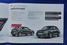 Lade das Bild in den Galerie-Viewer, Audi A1 Sportback admired plus MJ 2016 - Prospekt Brochure 04.2015
