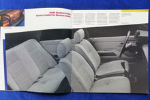 Lade das Bild in den Galerie-Viewer, Chevrolet 1986 Spectrum Sedan Hatchback US-Prospekt Brochure 08.1985 Großformat
