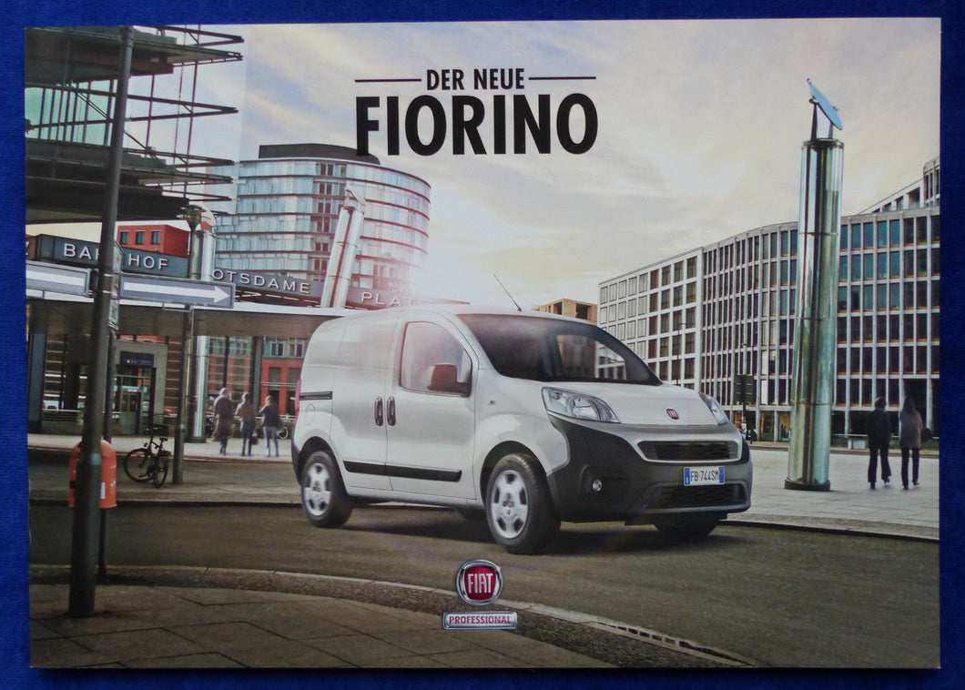 Fiat Fiorino Kombi Kastenwagen MJ 2017 - Prospekt Brochure 04.2016