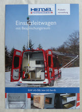 Lade das Bild in den Galerie-Viewer, Hensel Einsatzleitwagen ELW UG-ÖEL &amp; UG San-EL - Prospekt Brochure 08.2011
