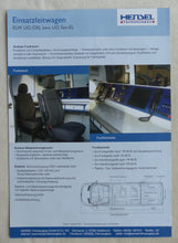 Lade das Bild in den Galerie-Viewer, Hensel Einsatzleitwagen ELW UG-ÖEL &amp; UG San-EL - Prospekt Brochure 08.2011
