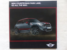 Lade das Bild in den Galerie-Viewer, Mini Countryman Park Lane - Prospekt Brochure 03.2015
