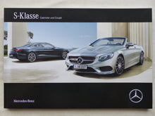 Lade das Bild in den Galerie-Viewer, Mercedes-Benz S-Klasse Cabrio Coupe S 65 AMG MJ 2016 - Prospekt Brochure 10.2015
