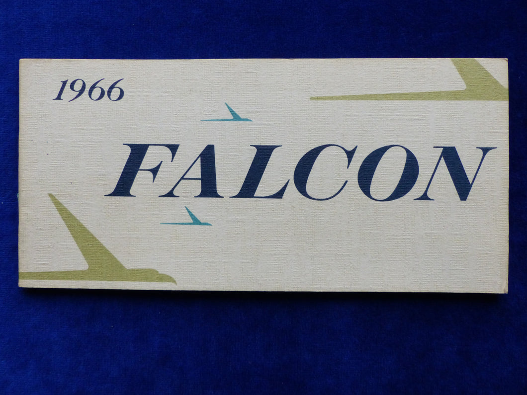 Ford 1966 Falcon - US-Betriebsanleitung Handbuch operation manual 08.1965 USA