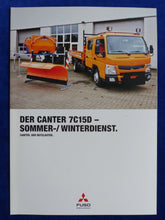 Lade das Bild in den Galerie-Viewer, Fuso Canter 7C15D - Sommer- / Winterdienst - Prospekt Brochure 03.2015
