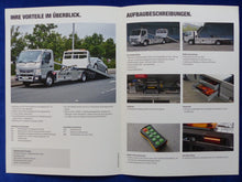 Lade das Bild in den Galerie-Viewer, Fuso Canter 9C18 Verschiebeplateau - Prospekt Brochure 03.2015
