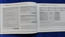 Lade das Bild in den Galerie-Viewer, Ford Fiesta ST 200 - Preisliste MJ 2017 - Prospekt Brochure 04.2016
