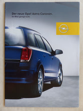 Lade das Bild in den Galerie-Viewer, Opel Astra Caravan MJ 2005 - Prospekt Brochure 04.2004
