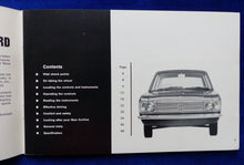 Lade das Bild in den Galerie-Viewer, Ford 1967 Cortina Luxe GT - UK-Betriebsanleitung Owner handbook 08.1966 England
